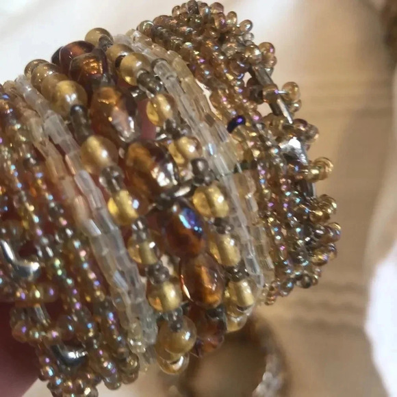 𝅺Beautiful boho napkin rings set of 8 - Picture 2 of 6